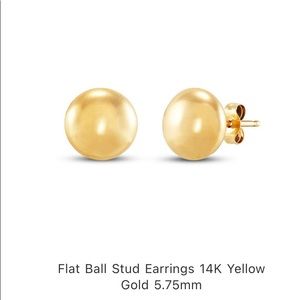 Simple Gold Earrings Kay Jewelers NEW IN BOX